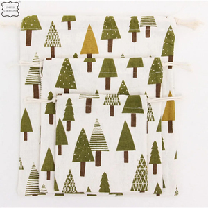 Sac à cordon en toile de coton biologique imprimé de logo personnalisé spacieux et durable avec une durabilité supplémentaire recyclable pour le shopping - Product Image 6