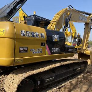 Excavatrice sur chenilles Caterpillar 320D d'occasion de 20 tonnes avec moteur et pompe, engin lourd pour inspection par rapport et vidéo - Product Image 1