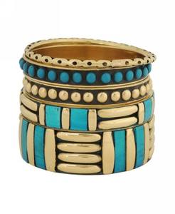 Brazalete de Moda Estilo Vintage, Multicolor, Hecho a Mano, con Toque Antiguo, Natural - Product Image 5