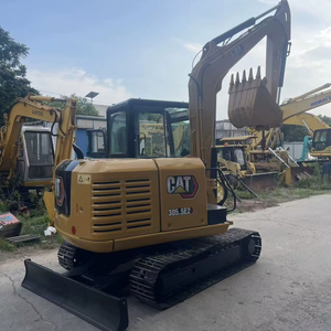 Miniescavatore Caterpillar 305.5E2 da 5,5 Tonnellate, Usato, Modello 2021, <span class=keywords><strong>Benna</strong></span> da 0,22m, Motore da 45,7 CV, 1000-3000 Ore di Utilizzo, Pronto per la Spedizione - Product Image 1