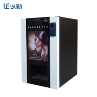 Distributeur automatique de café turc instantané intelligent LE302B avec paiement par plusieurs pièces de monnaie