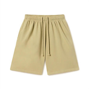 Shorts en molleton pour homme 100% coton biologique, shorts de jogging courts, shorts de survêtement pour homme, shorts en molleton French Terry - Product Image 1
