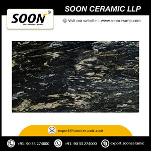 Losa de mármol dorado negro de Alaska de lujo, superficie pulida y Lisa para encimeras de cocina, mármol de piedra Natural - Product Image 4