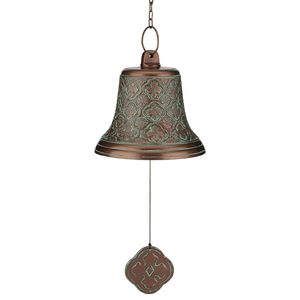 Campana colgante de Metal sólido con acabado antiguo de Color y diseño, lo mejor para eventos, adornos colgantes de campana decorativos y de fiesta de Navidad - Product Image 3