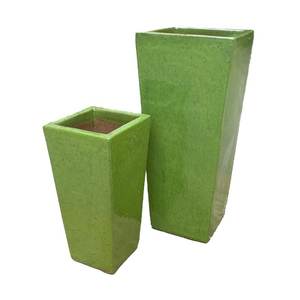 Pots de plantes en céramique écologiques fabriqués directement en usine au Vietnam avec trou de drainage pour la maison et le jardin, impression de logo gratuite - Product Image 6