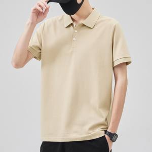Camiseta de Golf Personalizada para Hombre, de Secado Rápido, Transpirable, con Estampado, Manga Corta, Tela de Lona - Product Image 1