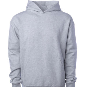 Sweat-shirt à capuche gris chiné Independent Trading Co IND4000, sweat-shirt à capuche gris chiné - Product Image 2