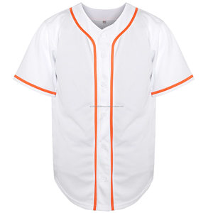 Jersey de béisbol unisex al por mayor de la mejor calidad transpirable de secado rápido Pakistán hecho nuevo precio razonable - Product Image 1