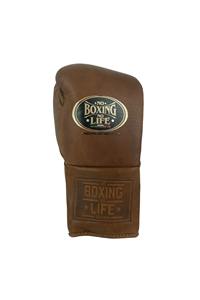 High Quality Cowhide Leather No Boxing No Life Gloves Customizable 4-Layer EVA Padding Lace-Up Closure for Martial Arts - Product Image 4