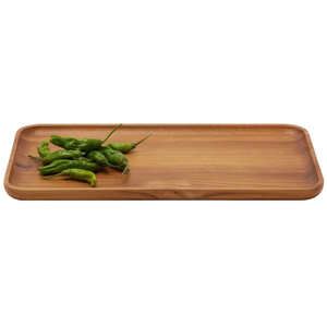 Vietnam Factory Wholesale Economical Acacia Wooden Serving <b>Tray</b> Kitchen Utensils Sets Food Serving <b>Tray</b> - Product Image 3