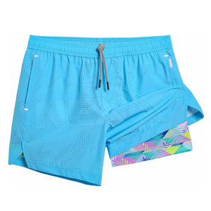 Shorts de MMA à double couche pour hommes, Jiu-Jitsu brésilien, No Gi, grappling, entraînement, vêtements de combat, durables, légers, personnalisés, OEM - Product Image 1