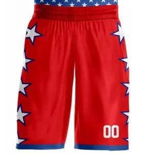 100% polyester fabricant pas cher prix uniformes de basket-ball conception de logo personnalisé conception sublimée de haute qualité - Product Image 5