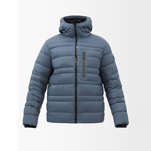 Fashion Style Lightweight <b>Padded</b> Bomber Coat for Men Men Solid Quilted Puffer Jackets Wholesale Winter Jacket - Product Image 6