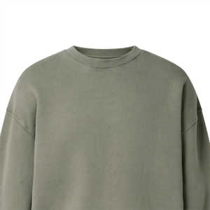Sweat-shirt à capuche pour homme de qualité supérieure, surdimensionné, 100% coton, molleton, col rond - Product Image 5