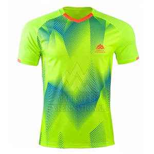 Deportes al aire libre Fútbol Logo Jersey Mejor calidad Personalizado Juventud Fútbol Logo Jersey Hecho en poliéster - Product Image 1