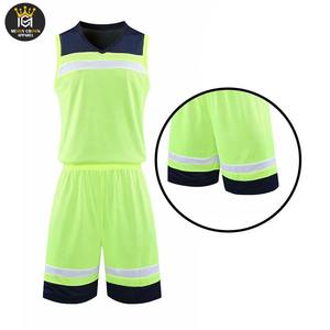 Uniforme de baloncesto ligero sin mangas Unisex de secado rápido deportes Fitness correr uniforme de baloncesto Suelto - Product Image 6