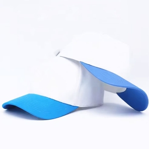 หมวกเบสบอลทูโทน5แผงแบบกำหนดเองหมวกกีฬาผ้าฝ้ายแท้สำหรับผู้ชายผู้หญิงสไตล์สปอร์ต - Product Image 1