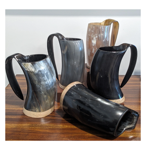 Taza de Cuerno de Búfalo Moderna de Tendencia, Artesanía para Bebidas, Superventas, Personalizada, al Precio Más Bajo - Product Image 4