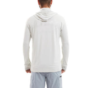 Ropa de pesca al aire libre de alto rendimiento Upf 50 + Sudadera con capucha a prueba de viento de manga larga impresa camisas de pesca con capucha - Product Image 2