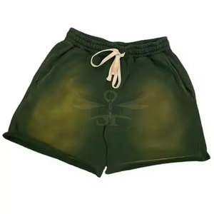 Vêtements de rue de haute qualité pour hommes Shorts délavés à l'acide Pull surdimensionné Shorts délavés à l'acide à vendre - Product Image 1