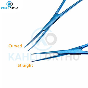 คีมหนีบยุงไทเทเนียมห้ามเลือดเครื่องมือผ่าตัดโรคตาแบบโค้งตรงโดย kahlu - Product Image 6