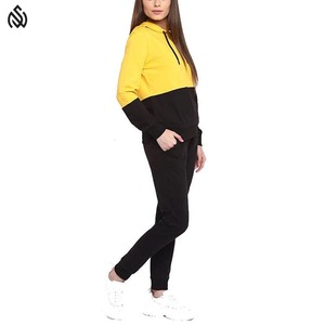 Chándal informal de lona para mujer superventas, novedad para correr en ropa de invierno con patrón sólido, estilo callejero, superventas - Product Image 2
