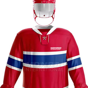 ชุดกีฬาฮ็อกกี้น้ำแข็งชุดออกกำลังกายดีไซน์ยอดนิยมชุดฮ็อกกี้น้ำแข็งน้ำหนักเบาผลิตในปากีสถาน - Product Image 3