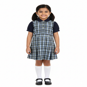 Ensembles d'uniformes scolaires en gros pour filles avec design personnalisé et matière polyester/coton - Product Image 3