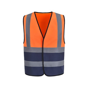 Chalecos de Seguridad con Múltiples Bolsillos y Franjas Reflectantes para Trabajo de Construcción, con Logotipo - Product Image 4