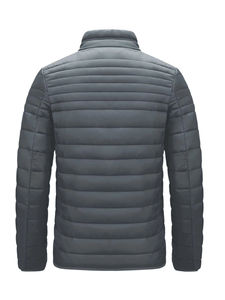 Nueva chaqueta acolchada ligera de moda para hombre, cuero transpirable cómodo con función impermeable, cantidad a granel - Product Image 3