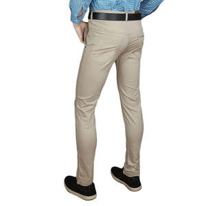 เชส วาเลว์กางเกงผ้าฝ้ายลำลองสำหรับผู้ชาย-สีเบจ ไซส์ 30 - Product Image 4