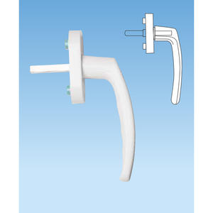 POIGNÉE DE FENÊTRE EN PLASTIQUE WINAX-NON FORTIFIÉ AVEC FER - Product Image 1