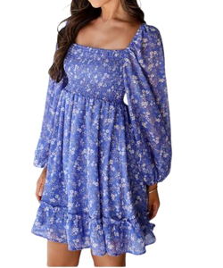 Robe courte bleue de mode pour femmes modernes la plus vendue pour la collection d'été et les options de vêtements de fête à la plage d'Inde - Product Image 6