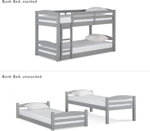Vente en gros de meubles de lit pour enfants en bois massif avec garde-corps épissage grand lit mobile extensible pour tout-petits garçon fille lit pour bébé - Product Image 3
