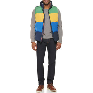 OEM Service 2024 Hot Selling Wholesale Most Popular Fashion Outdoor 100% Polyester Winter <b>Light</b> <b>Weight</b> Puffer Vest - Product Image 5