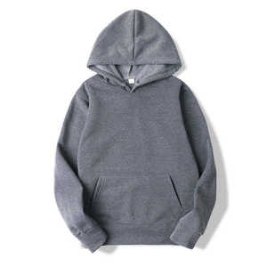 Sweat à capuche streetwear épais vierge sur la taille sweats à capuche en coton imprimé de logo personnalisé sweats à capuche unis sweats à capuche unisexes sudaderas pour hommes - Product Image 1