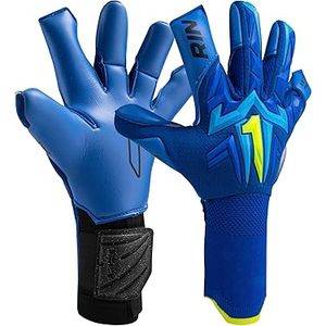 Guantes de portero de fútbol profesional al por mayor material de goma de contacto alemán de silicona de látex suave personalizado de alta calidad al aire libre - Product Image 4