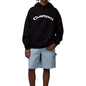 Sudaderas con Capucha de Manga Larga para Hombre de Alta Calidad, Tallas Grandes, Personalizables, Bordadas, Impermeables, Transpirables, de Poliéster/Algodón - Product Image 1