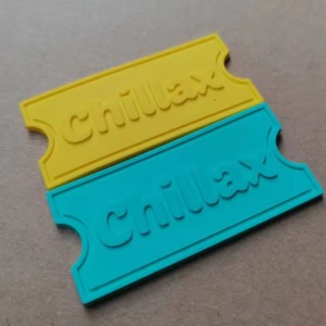 Venta al por mayor 3D Parche de goma en relieve Pvc suave logotipo de marca personalizado coser en ropa etiqueta Jeans Etiqueta de silicona Parche de goma para ropa - Product Image 6