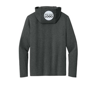 Sweat à capuche Tri-Créole en coton/fibre de bambou pour l'hiver avec impression numérique et broderie |   Tissu polaire - Product Image 3