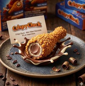 Bonbons en gros en forme de poulet croustillant, fourrés au chocolat au lait et à la fraise, pour enfants, prix d'usine, OEM, petit prix - Product Image 4