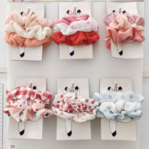 Scrunchies elásticos de tela, gran cantidad, con servicio de fábrica - Product Image 1