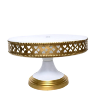 Support à gâteau en métal fait main, forme personnalisée, logo, taille standard, look élégant, décorations de table pour mariage et fête, design unique et original
