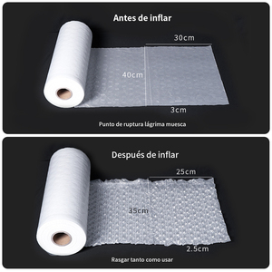 Pellicola Protettiva a Bolle d'Aria 30x40 cm in Materiale PA/PE per Imballaggio e Spedizione, Protegge gli Oggetti - Product Image 4