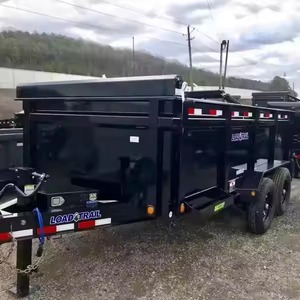 Remolque basculante hidráulico de 8 toneladas, remolque basculante de 4 ruedas para tractor agrícola, remolque volquete agrícola disponible a la venta - Product Image 1