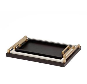 Bandeja DE SERVICIO DE Metal de calidad superior, gran oferta de Metal, pequeña bandeja de servicio de café personalizada barata para restaurantes caseros, hoteles - Product Image 4