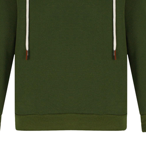 ซิปมีฮู้ดแบบบล็อกลำลองของผู้ชายวัสดุระบายอากาศได้ดีสีพื้นย้อมล้วนสำหรับฤดูหนาว - Product Image 6