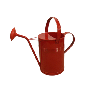 บัวรดน้ำโลหะทาสีน้ำตาลสามารถปรับขนาดเองได้ของตกแต่งกลางแจ้งที่ดูทันสมัยของตกแต่งสวนบัวรดน้ำโลหะ - Product Image 4