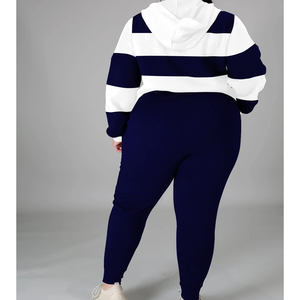 Dernier modèle de Survêtement Logo Personnalisé Grande Taille pour Femmes Survêtement Coupe-Vent en Coton Polyester - Product Image 3