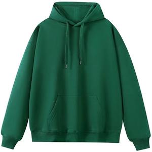 Sudadera con capucha de lana de poliéster bordado personalizado | Diseño de bolsillo de sudadera deportiva unisex ligera | Logotipo personalizado transpirable - Product Image 2